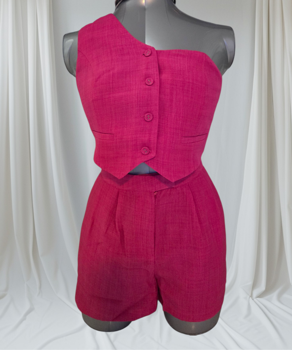 Pinky one shoulder set