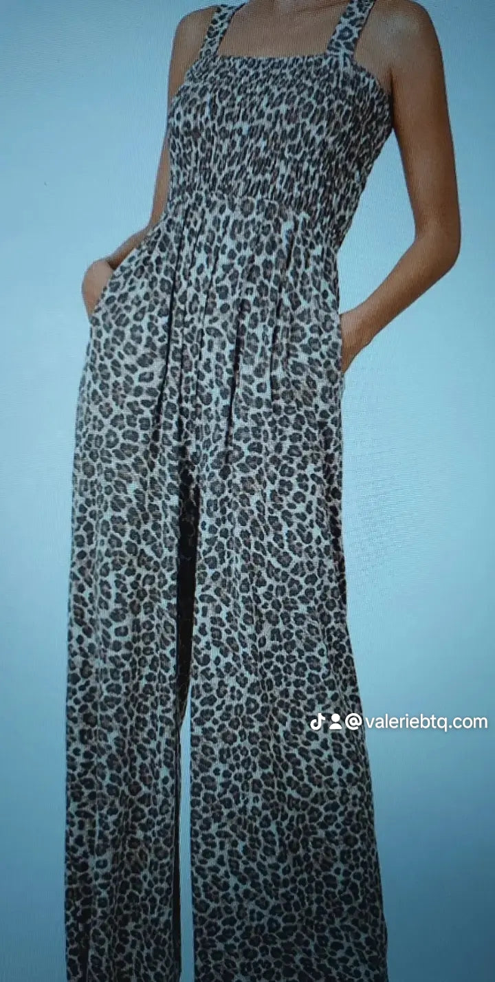 Jumpsuit Animal Print