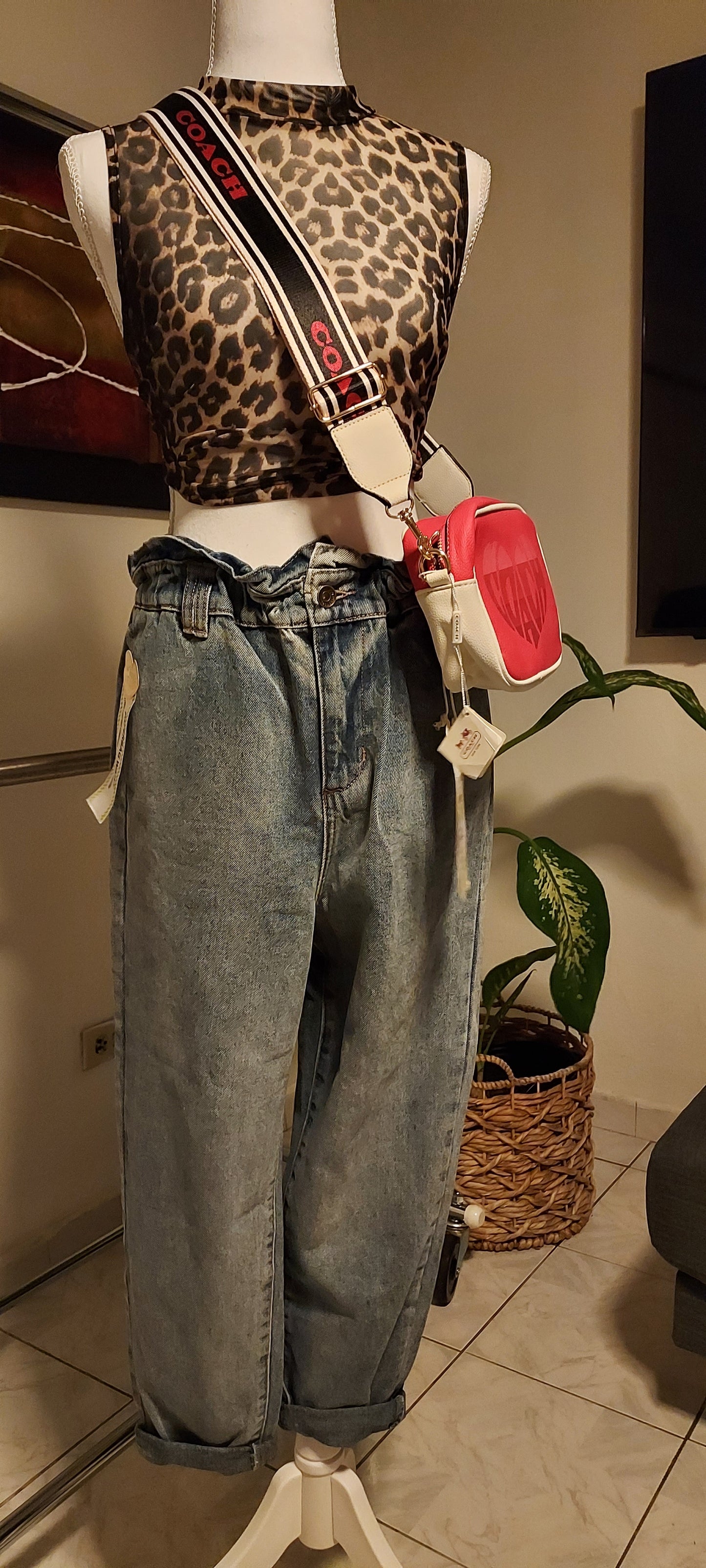 Súper High waist denim