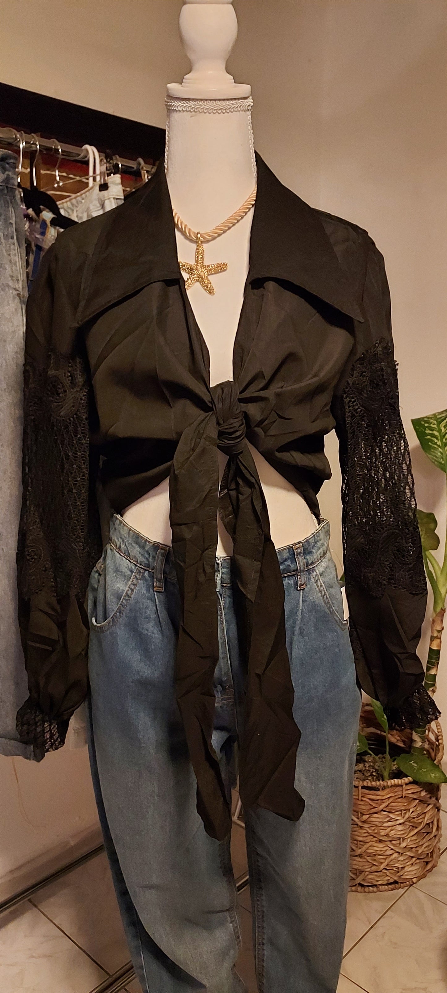 Blacky glam shirt