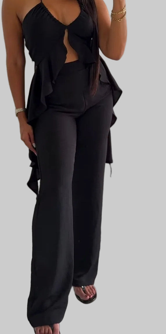 Ruffle top and pant