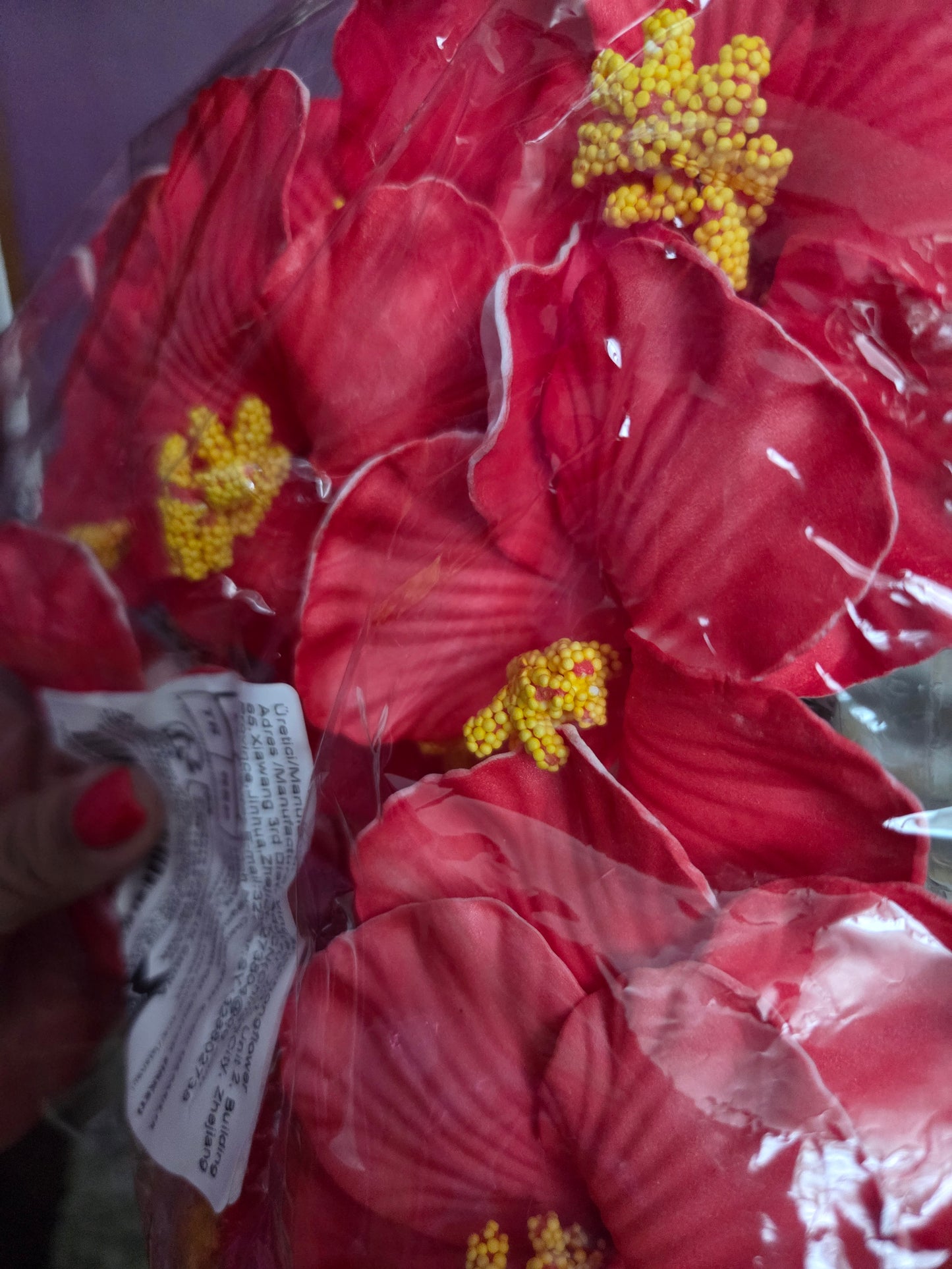 Restock!! Amapolas con clip