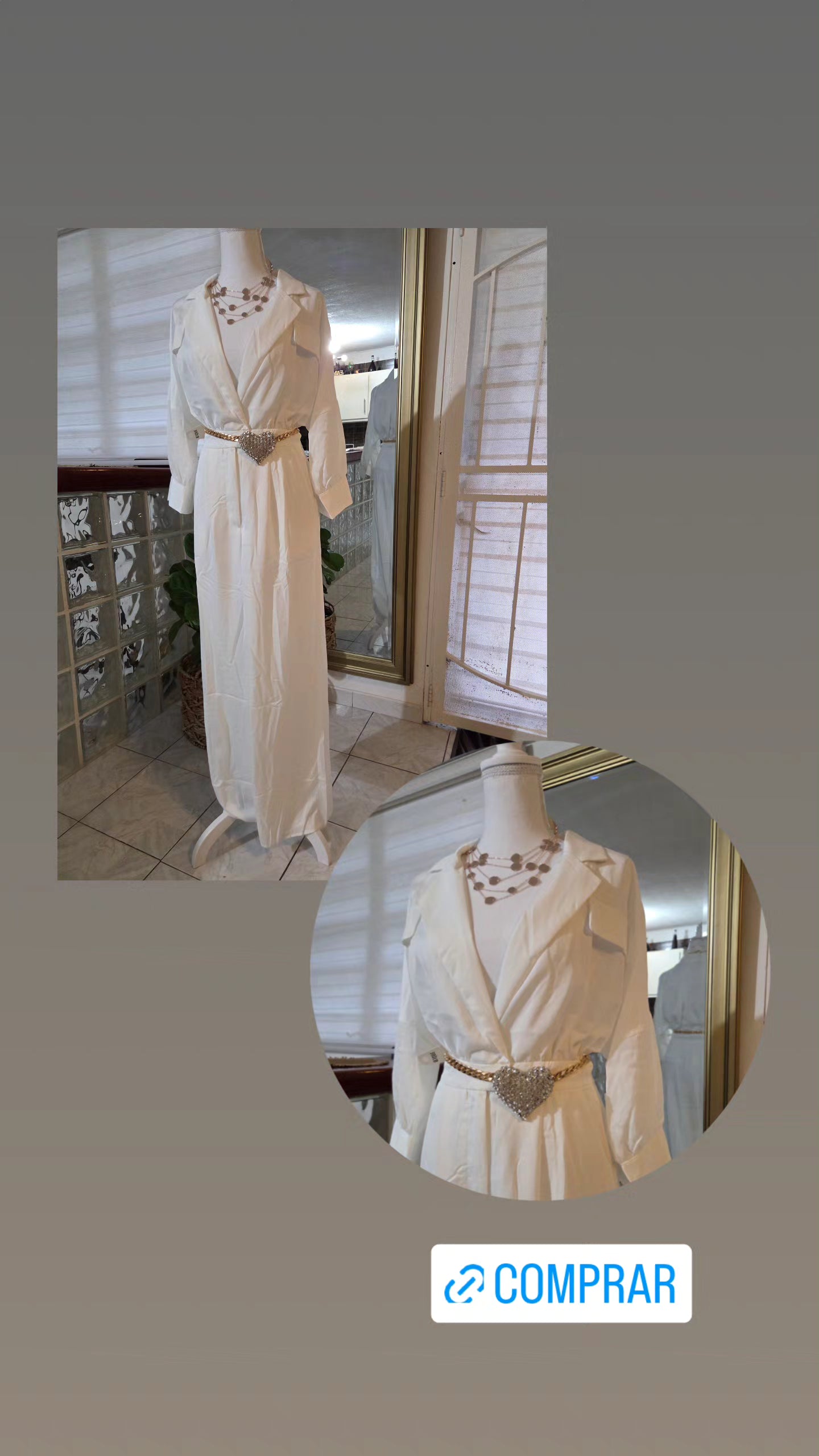 Satin jumpsuit