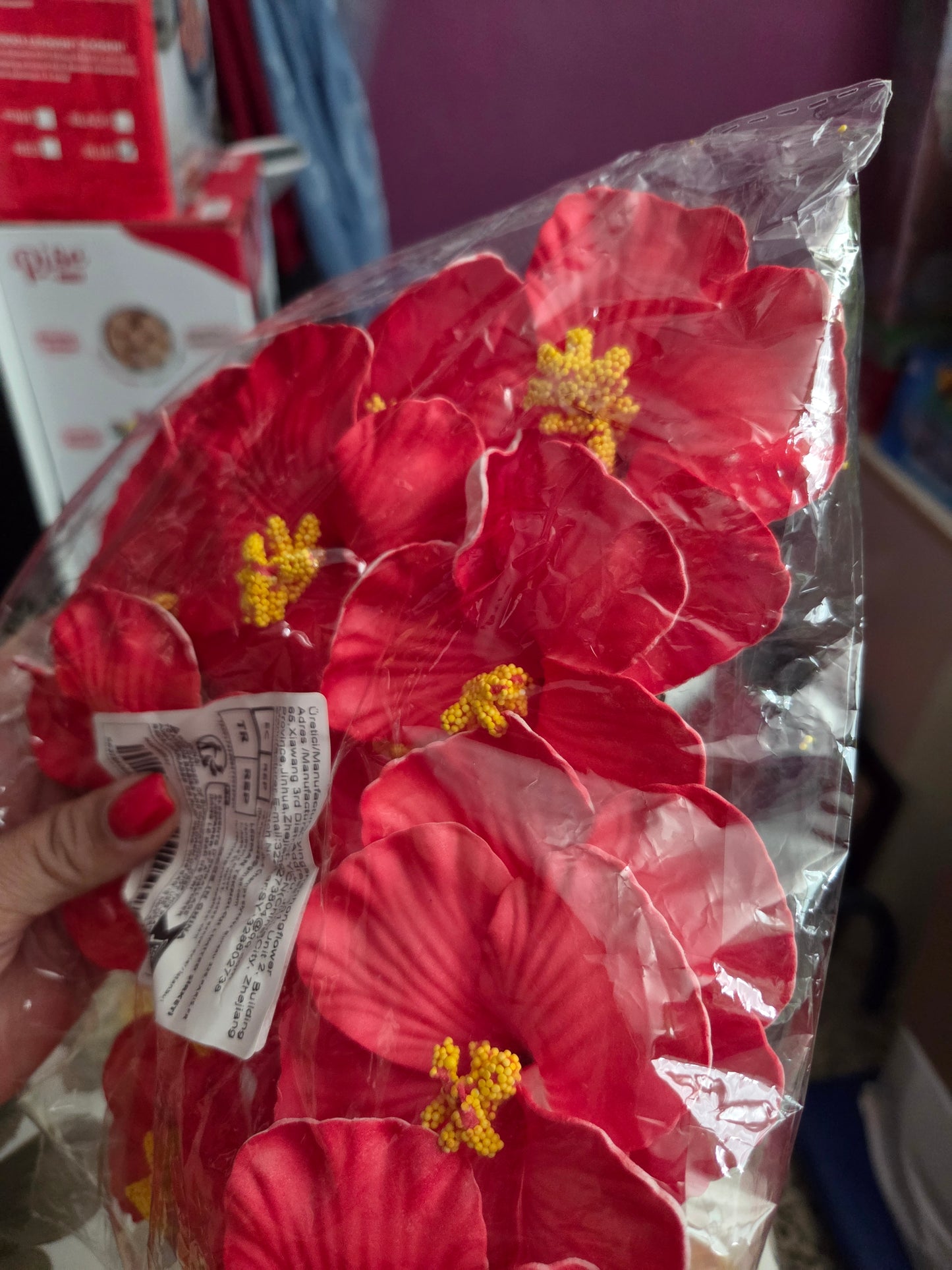Restock!! Amapolas con clip