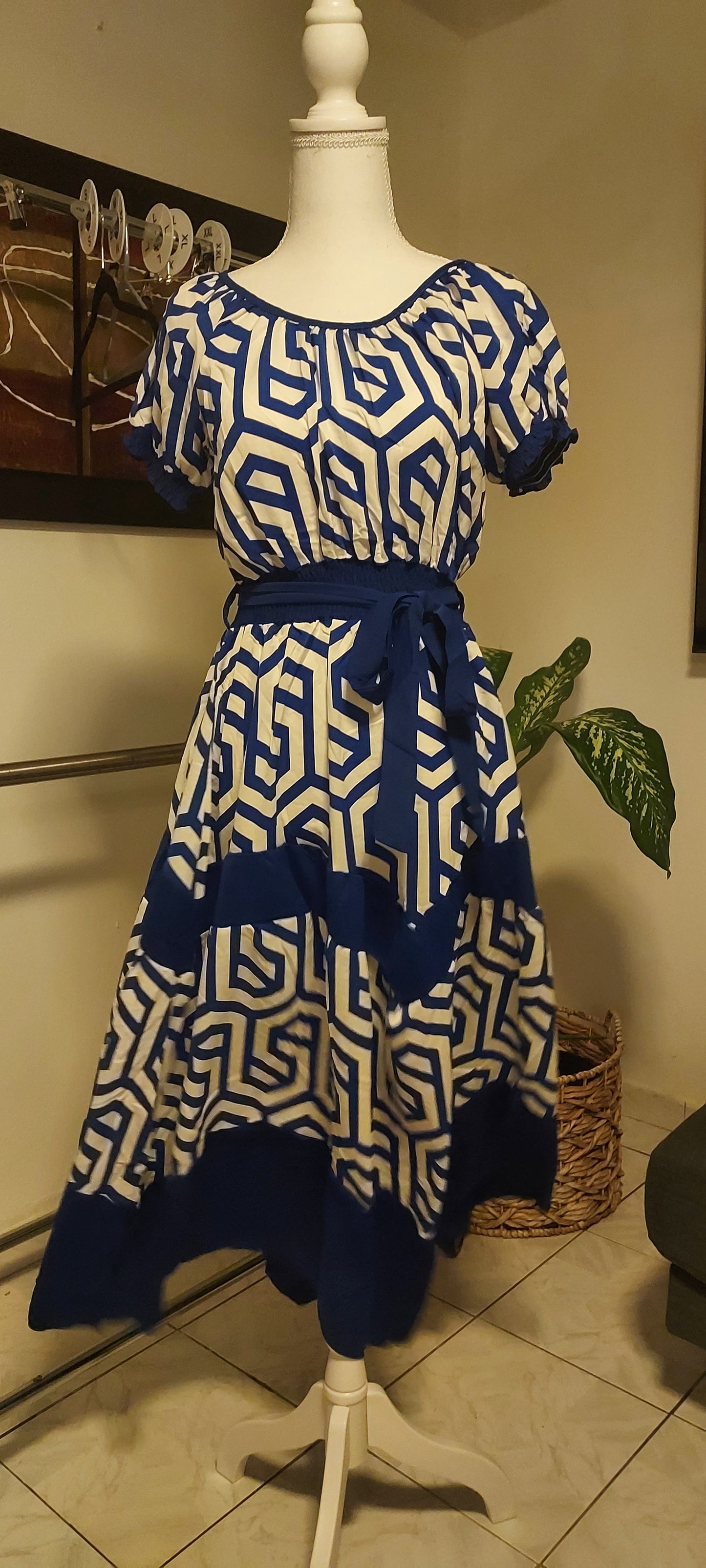 Royalty maxi dress