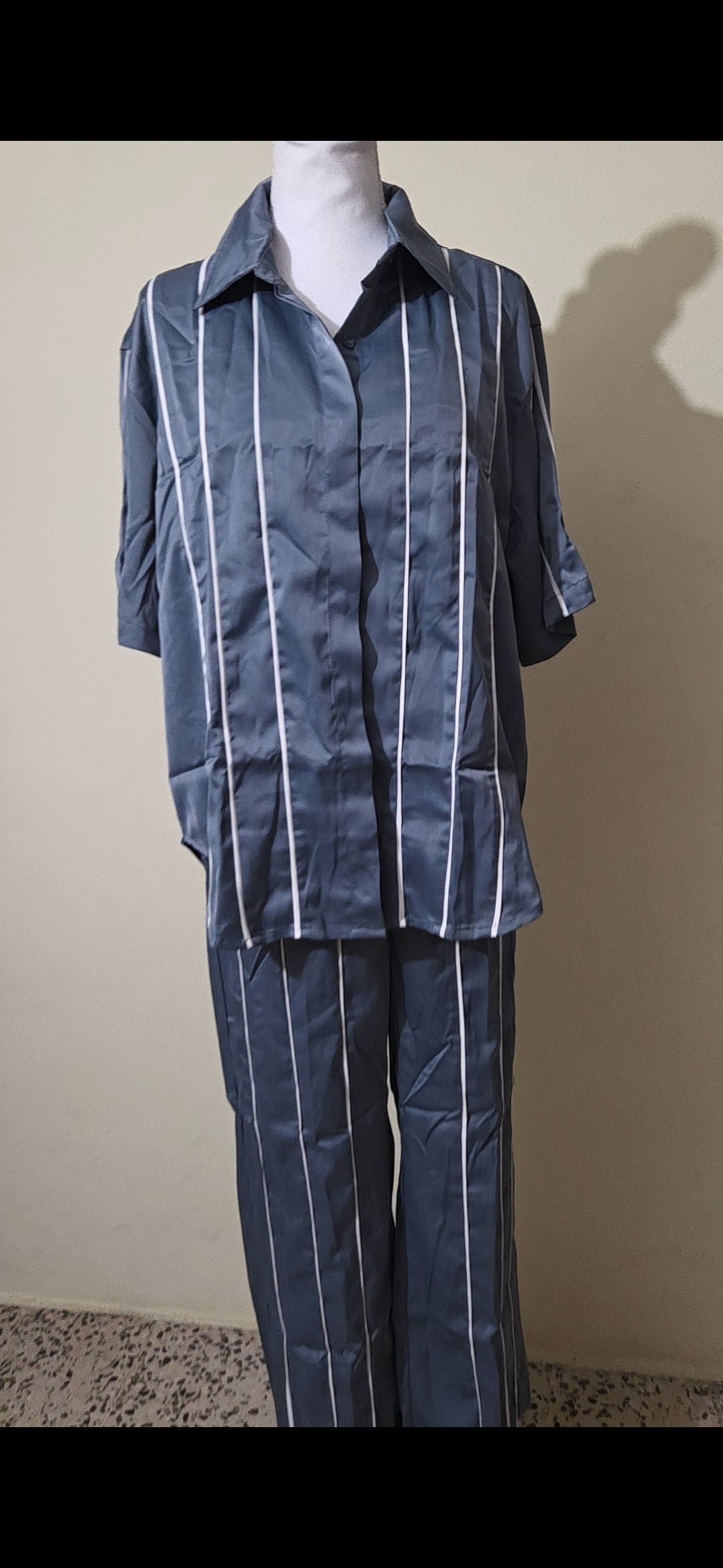 Sky Satin set