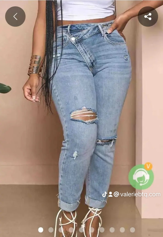 ASYMETRICAL DENIM