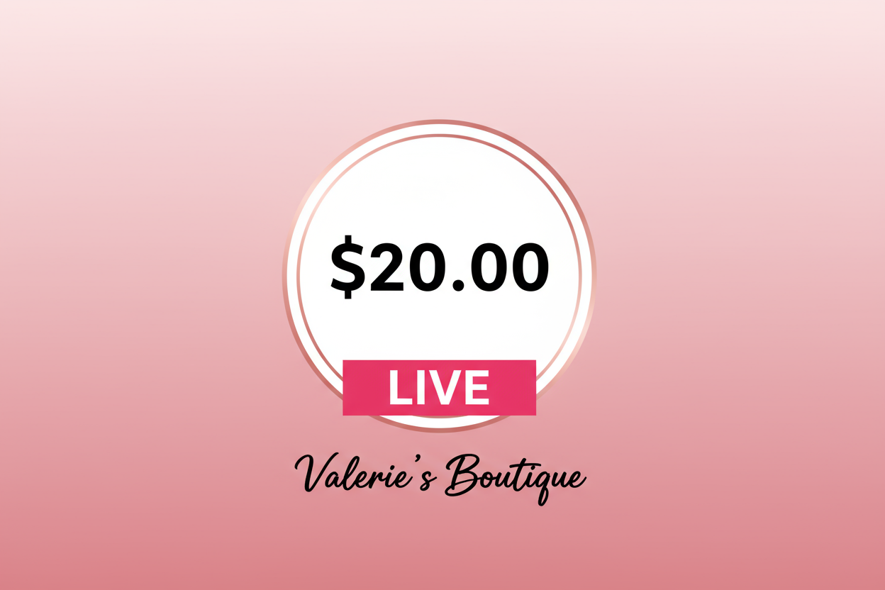 LIVE $20 Valerie's Boutique