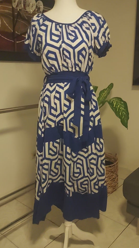 Royalty maxi dress