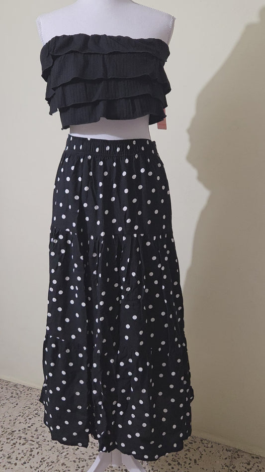 Maxi Polka dots Skirt