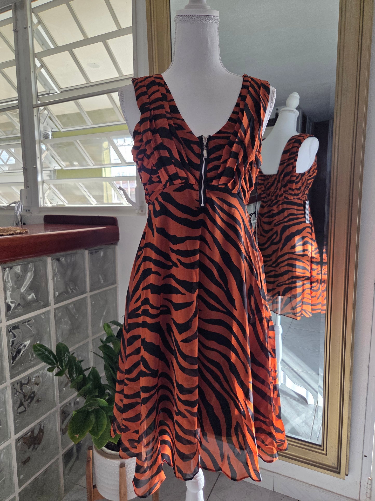 Animal Print Dress