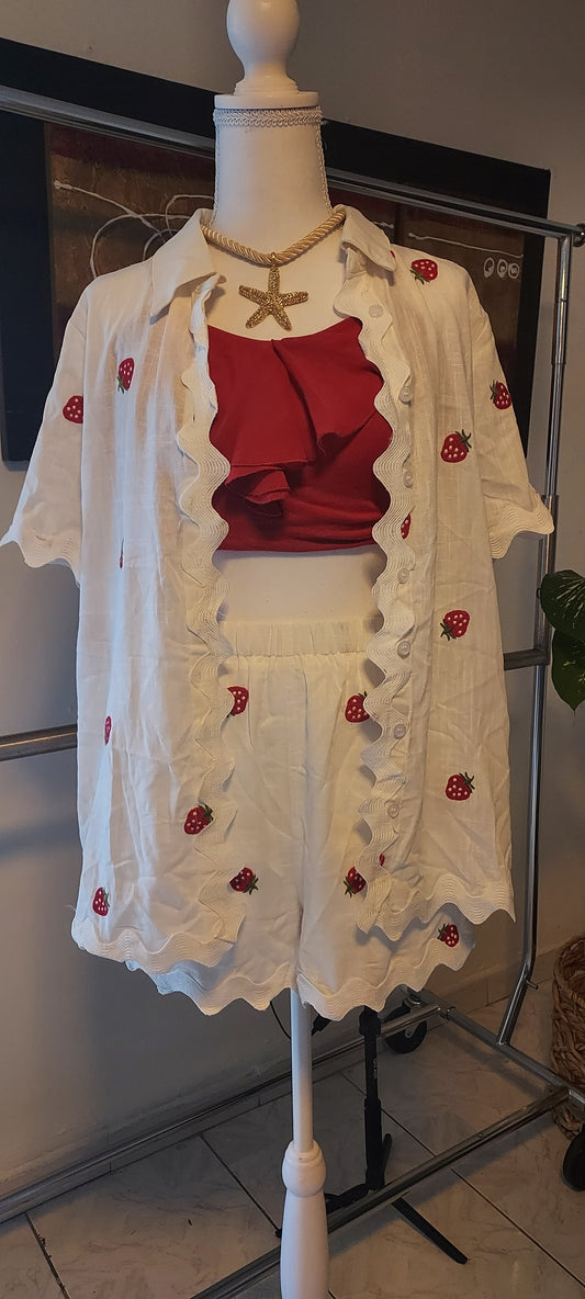 Strawberry resort set