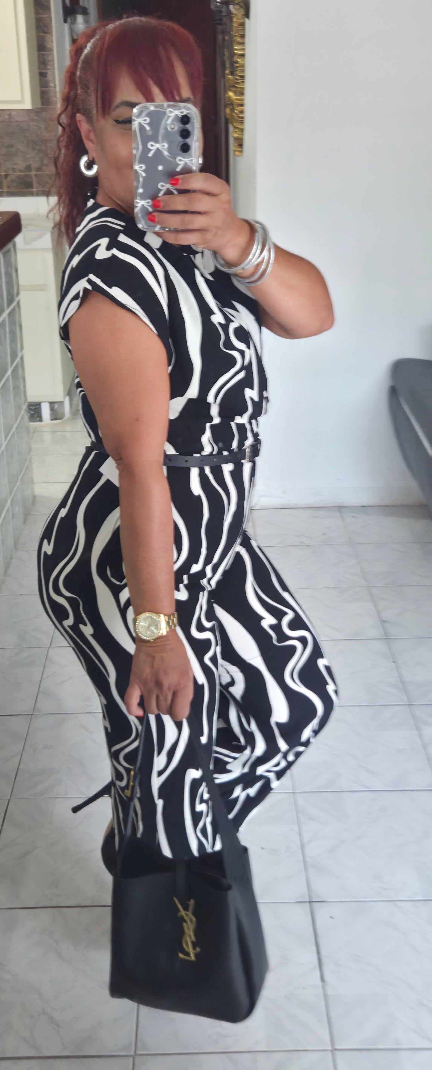 Black & White Jumpsuit