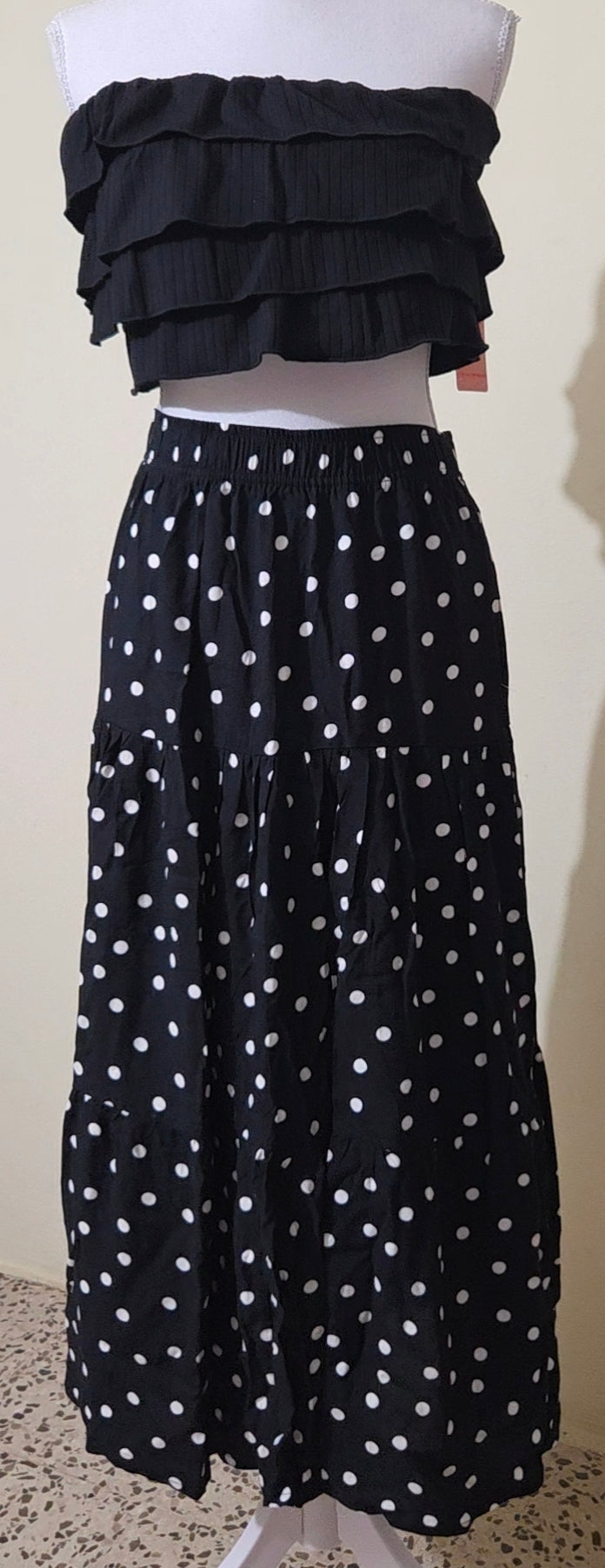 Maxi Polka dots Skirt