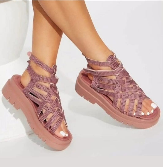 Apricot sandals