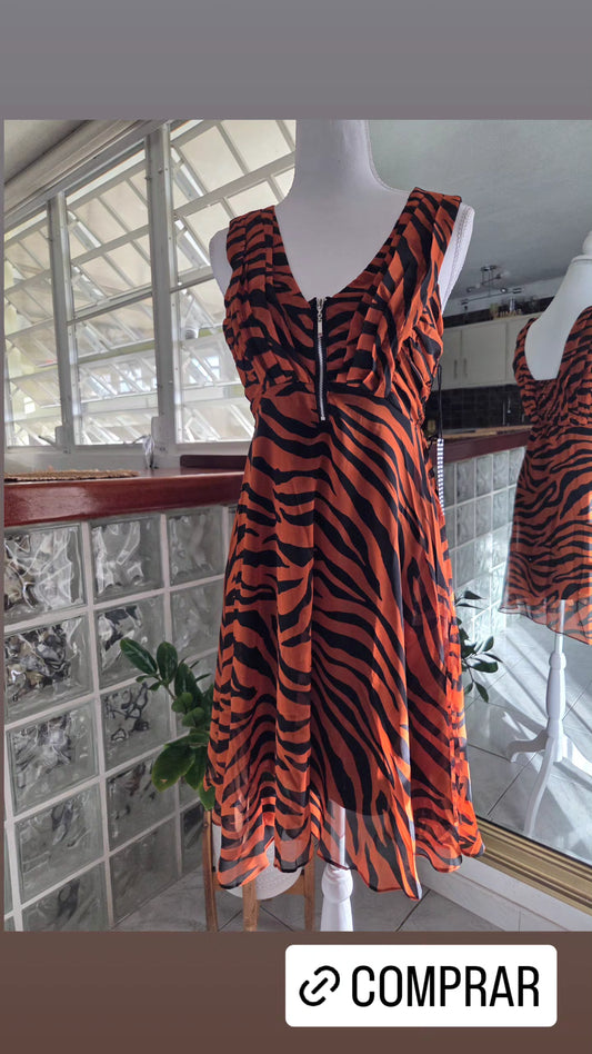 Animal Print Dress
