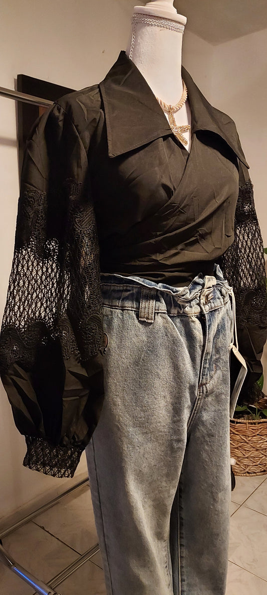 Blacky glam shirt