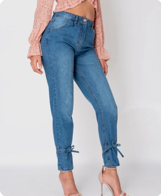 High waist denim