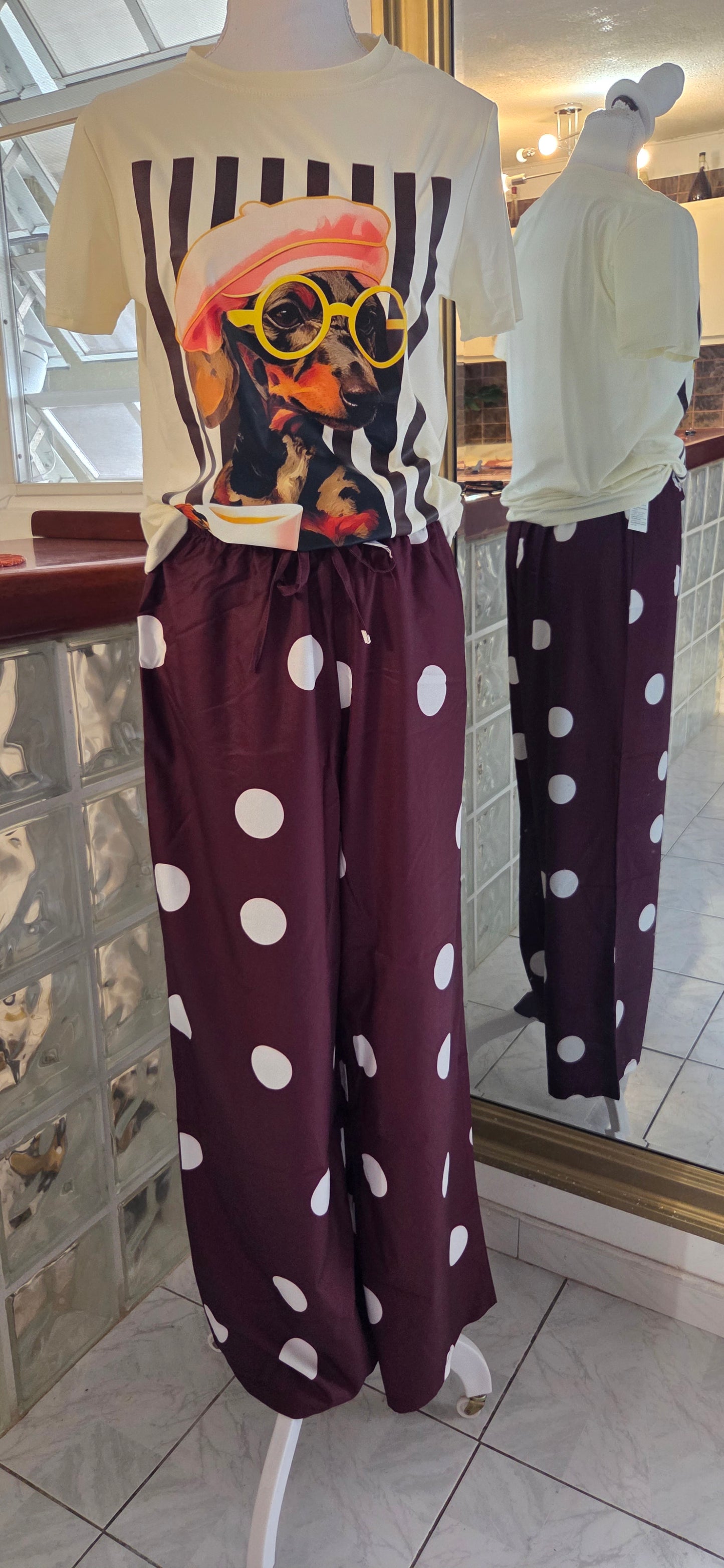 Polka dots pant