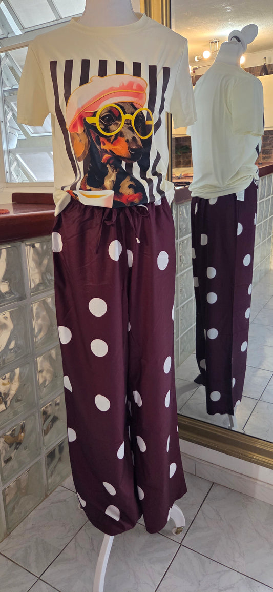 Polka dots pant