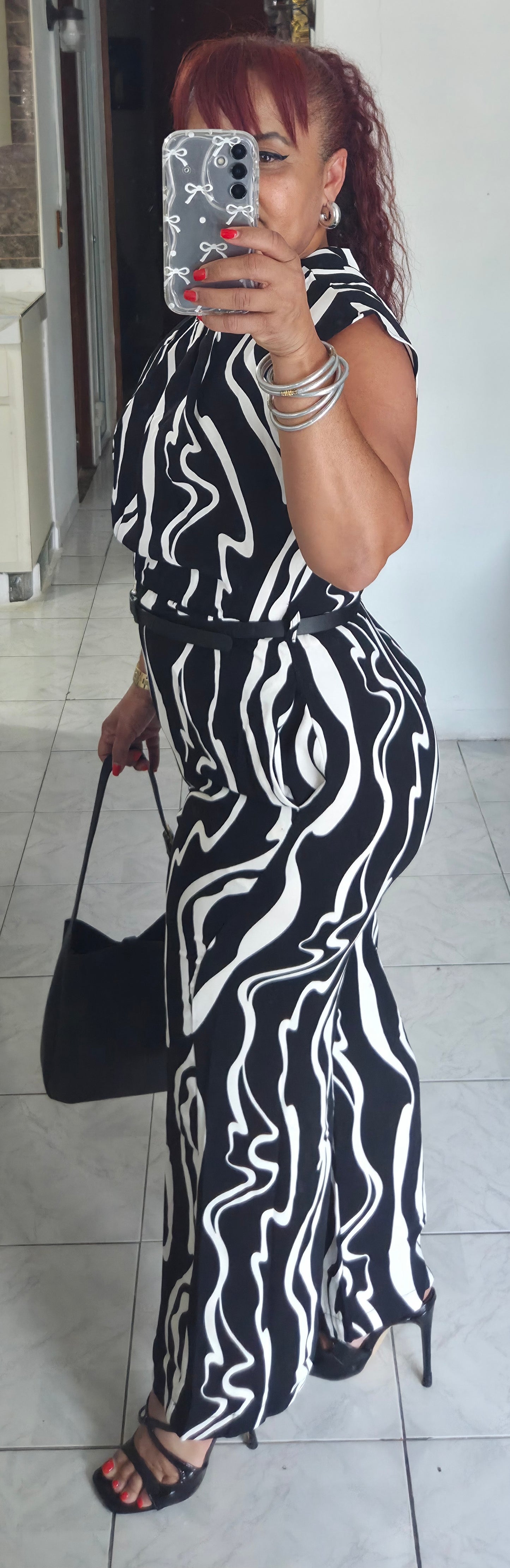 Black & White Jumpsuit