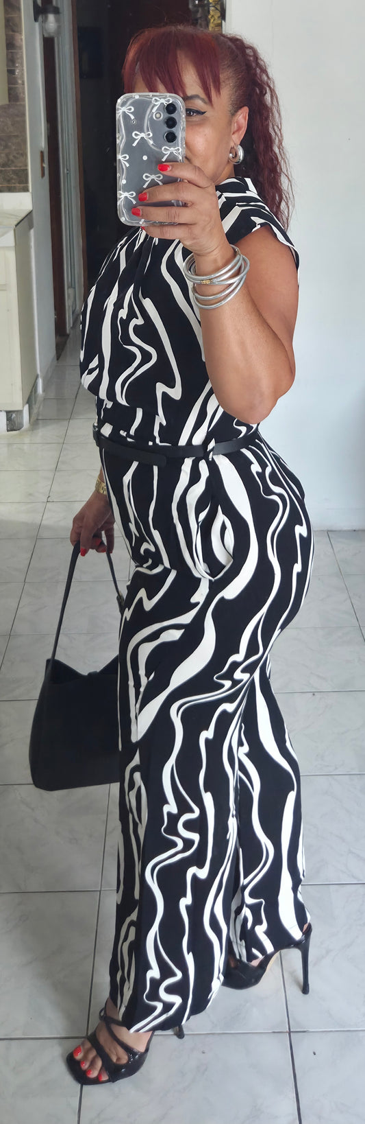 Black & White Jumpsuit