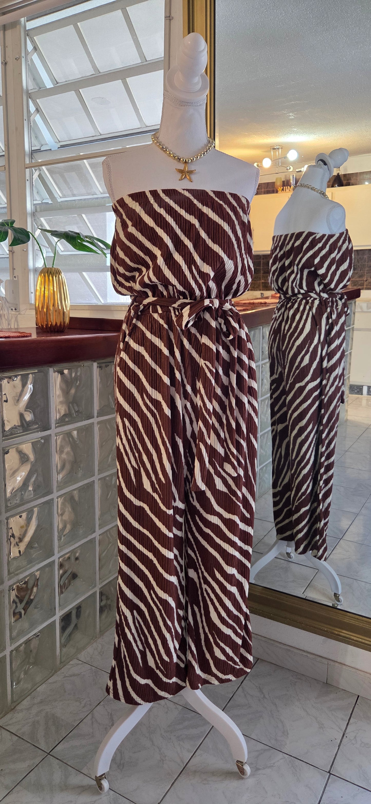 Zebra Jumpsuit
