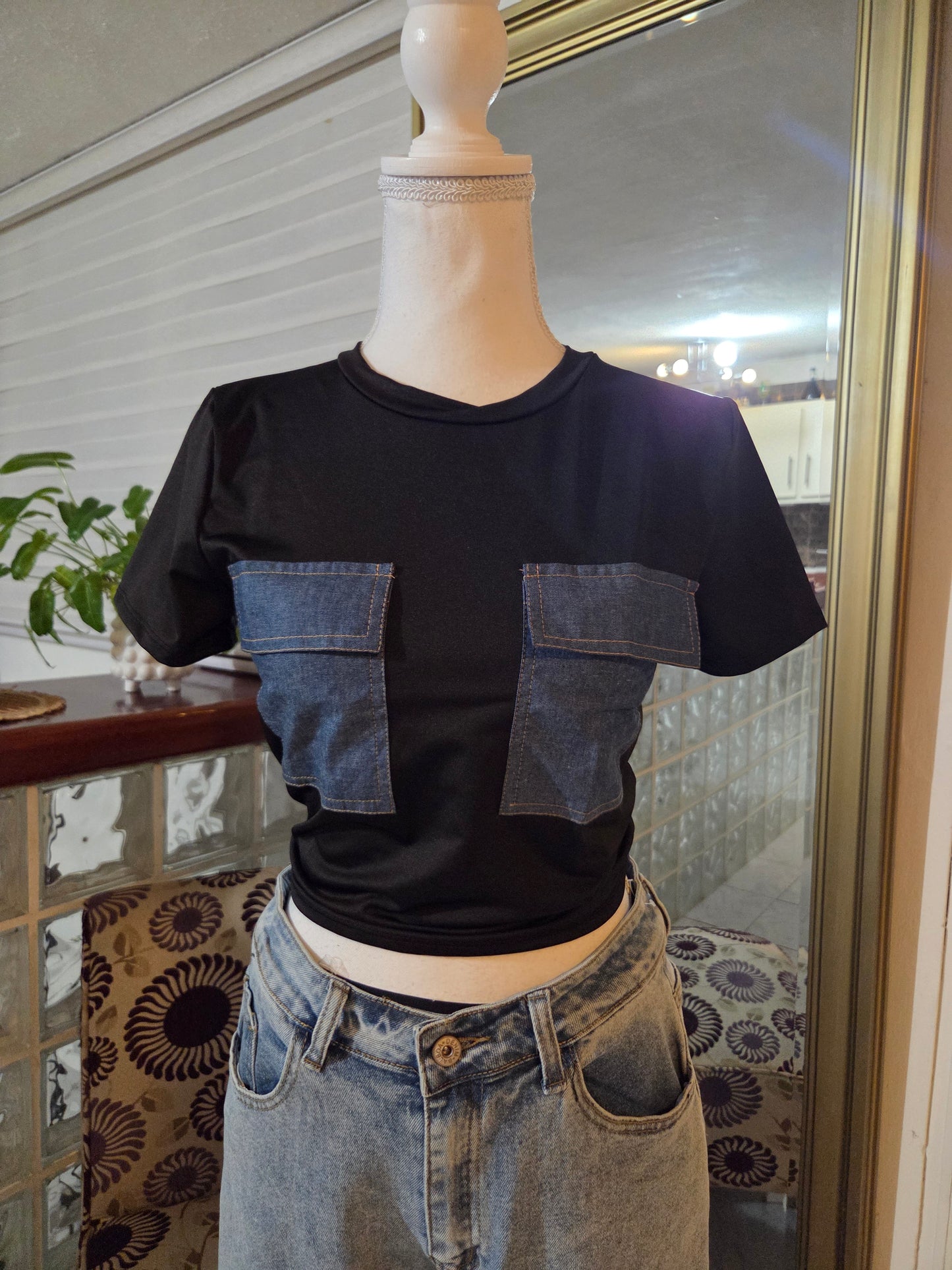 Denim Top